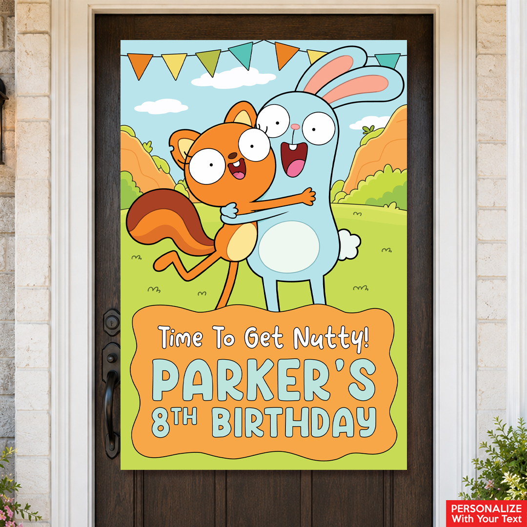 Kiff PERSONALIZED Giant Vinyl Door Sign