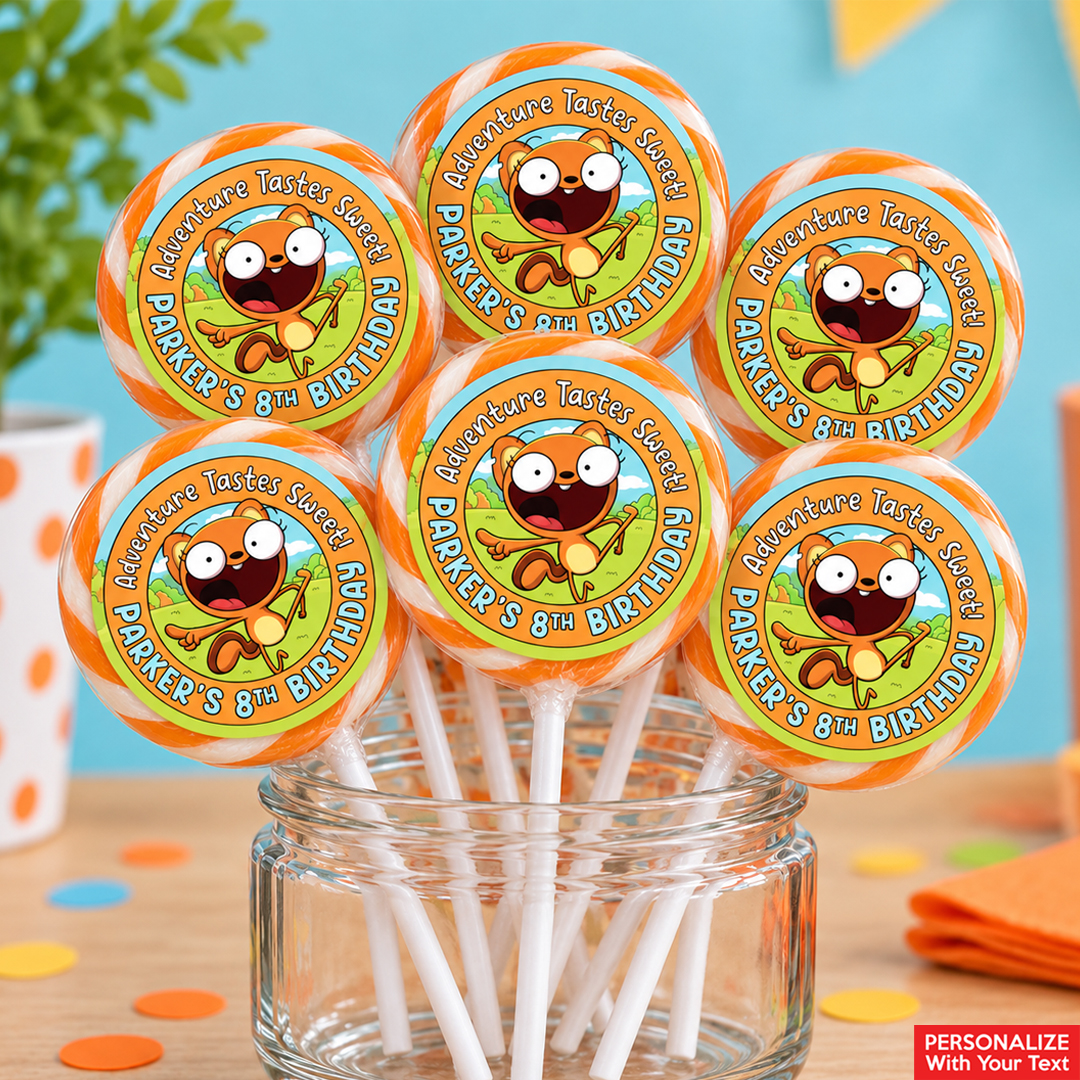 Kiff PERSONALIZED Lollipops - 12 Pk