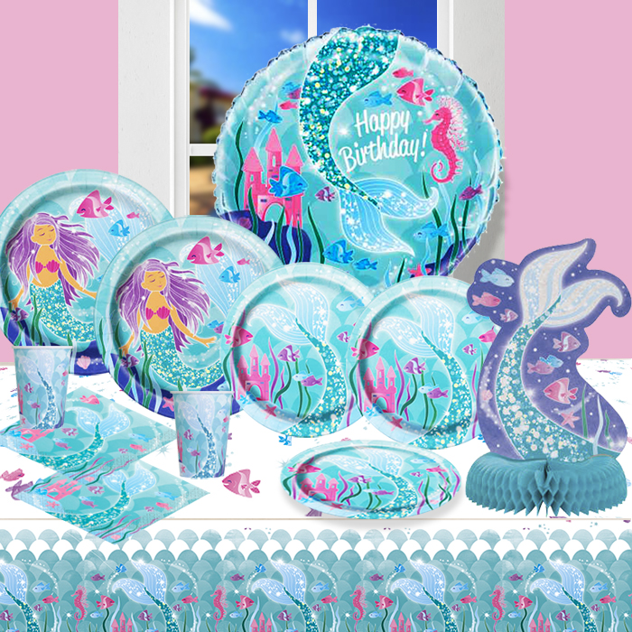Mermaid Birthday Party Supplies Party Supplies Canada - Open A Party