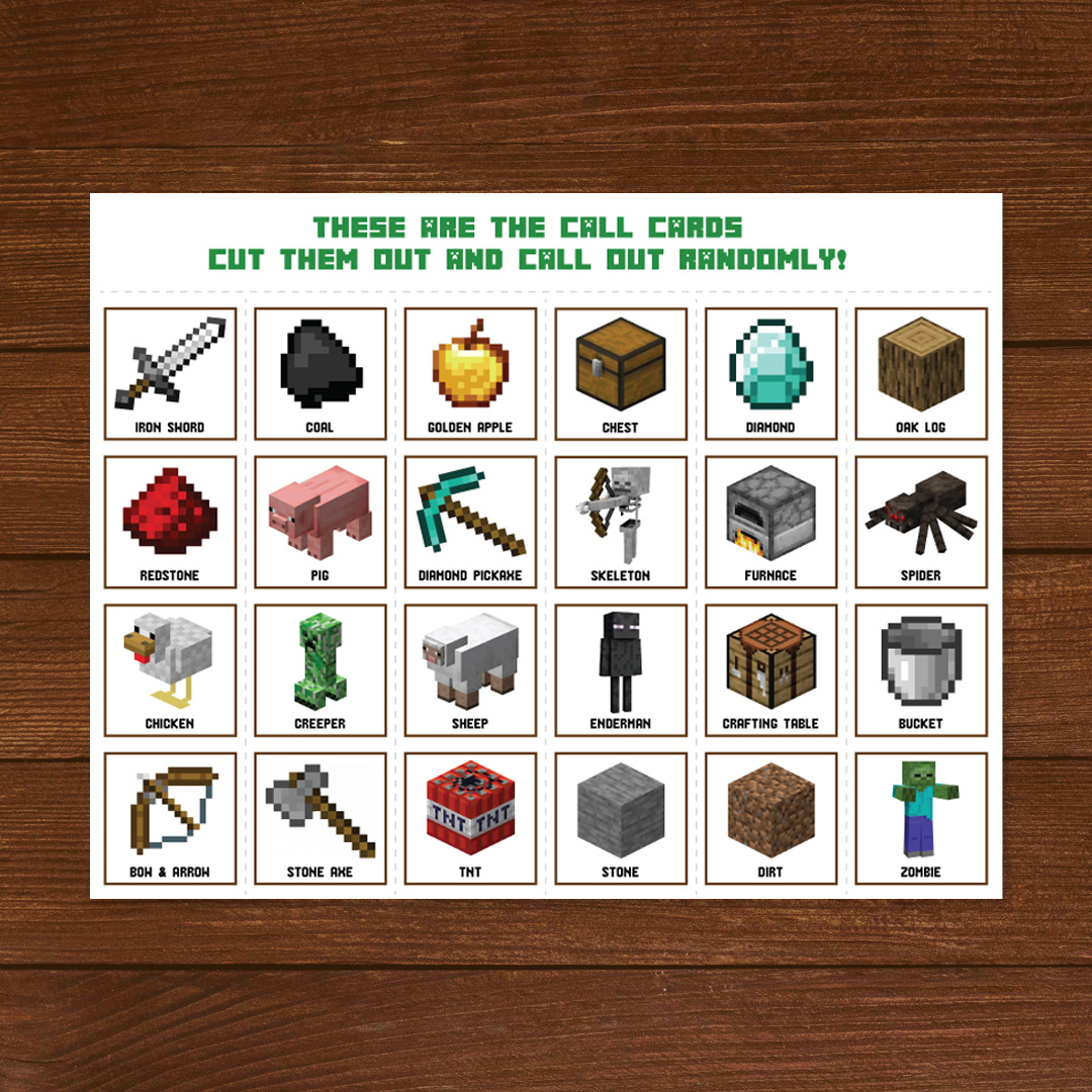 minecraft-bingo-card