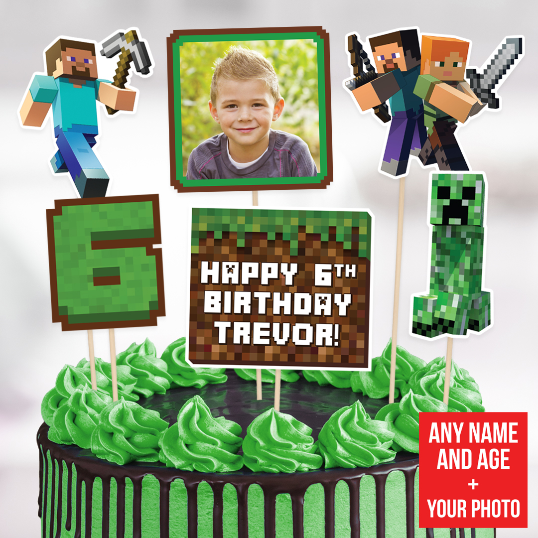 Minecraft Birthday Party Supplies Party Supplies Canada Open A Party