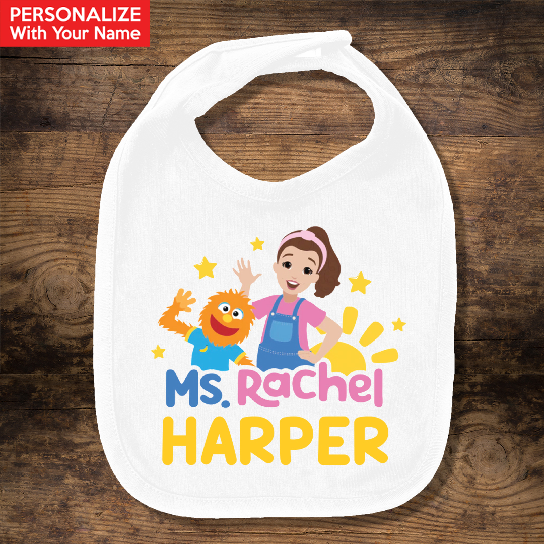 Ms Rachel PERSONALIZED Bib