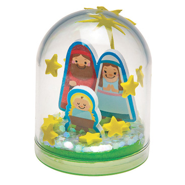 Nativity Snow Globe Craft Kits 12pk