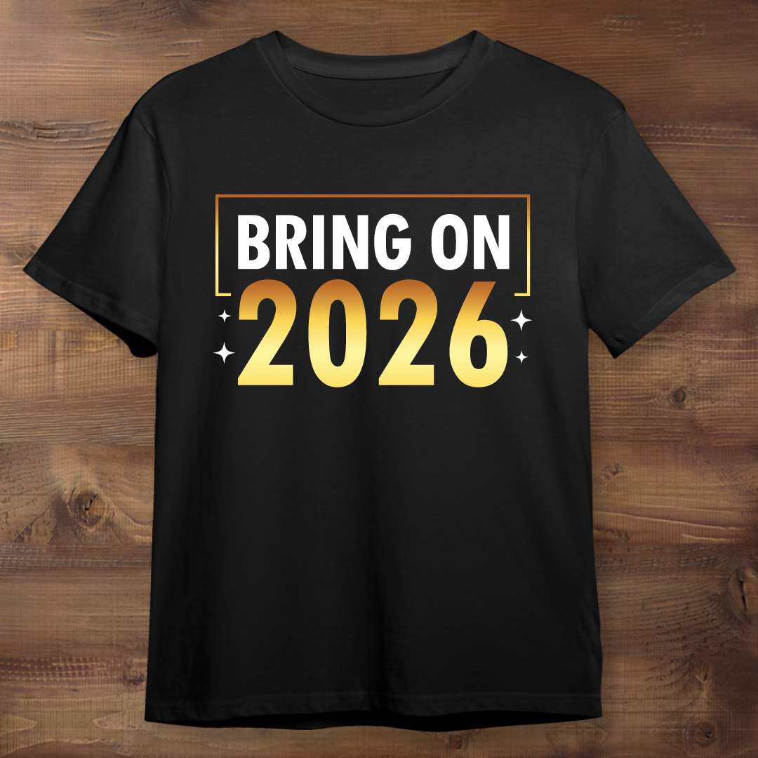 Bring On 2026 Black T-shirt
