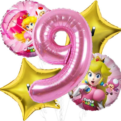 Princess Peach Party Decorations Princess Peach Birthday Party Supplies for  Girls Party Decorations and Daisy Party Favors Including Cake Decorations  Cupacke Toppers and Tablecloth Backdrop Banner, Banners -  Canada