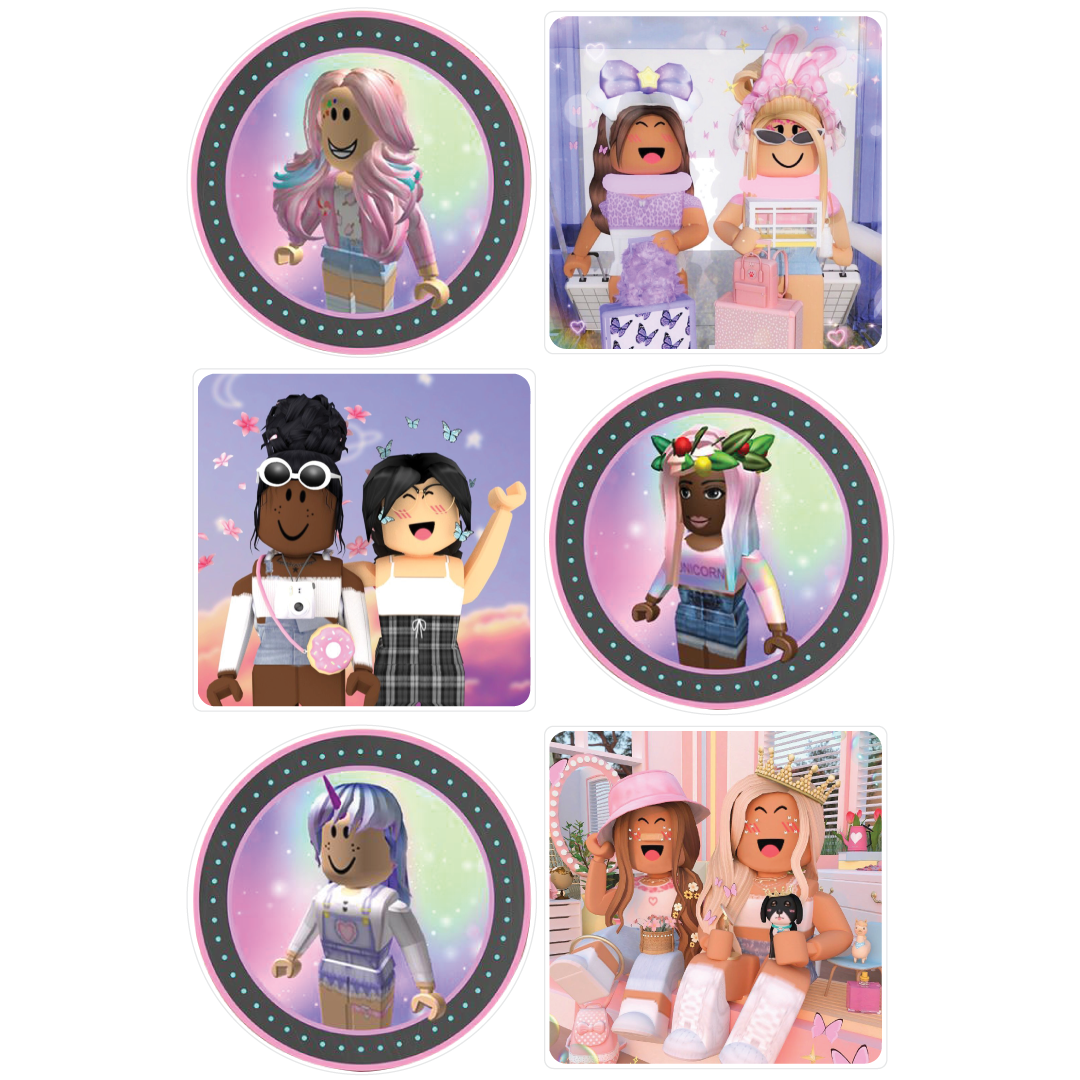 Roblox Girl Stickers for Sale