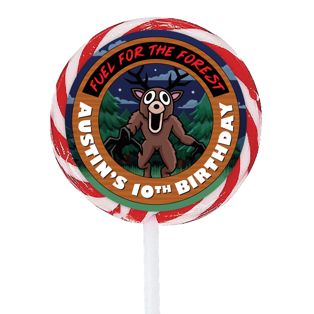 Roblox 99 Nights Personalized Lollipops - 12 Pk