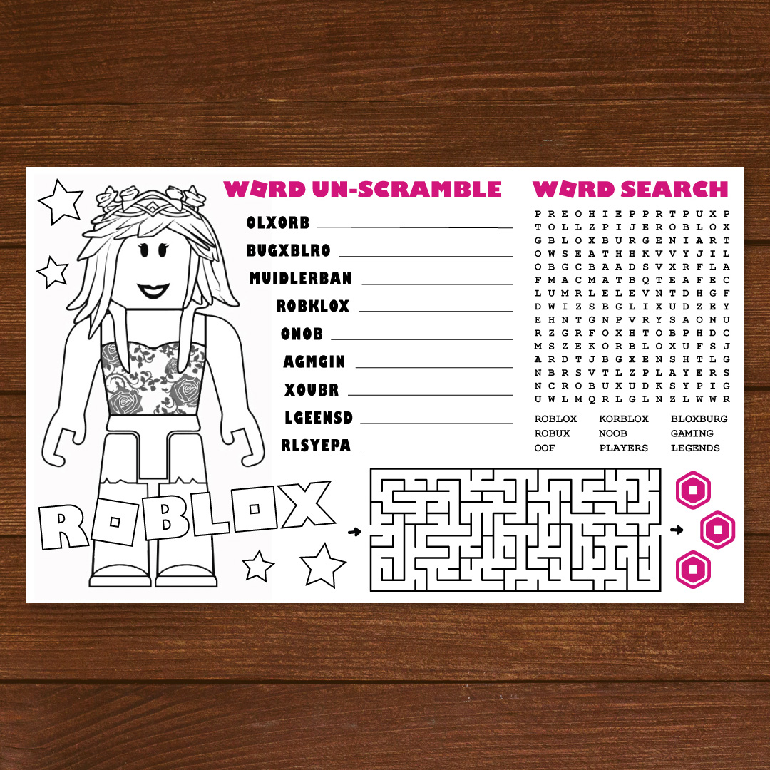 Free Printable Roblox Girl: 4 Creative Ideas and Fun Resources 