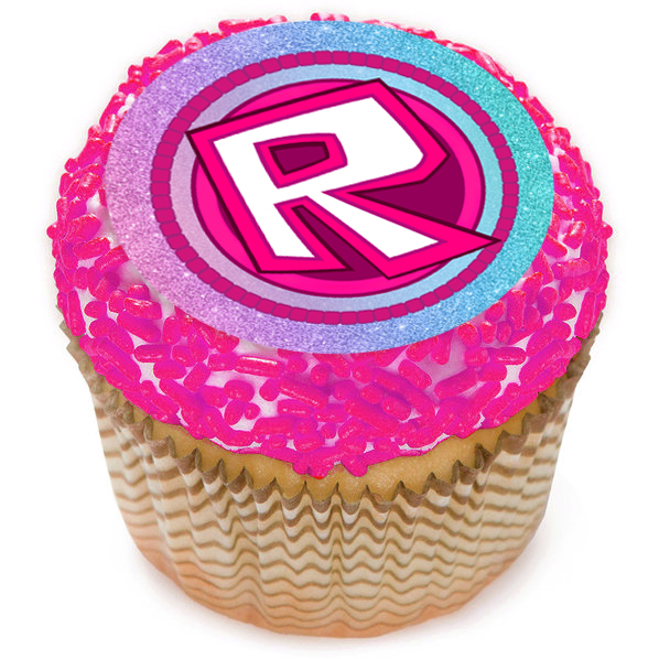 Girl Roblox Cupcake Topper Pink Roblox Birthday Party -  Portugal