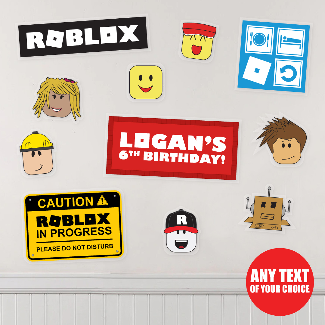 Roblox Birthday Party Supplies Party Supplies Canada Open A Party - roblox beyblade decal