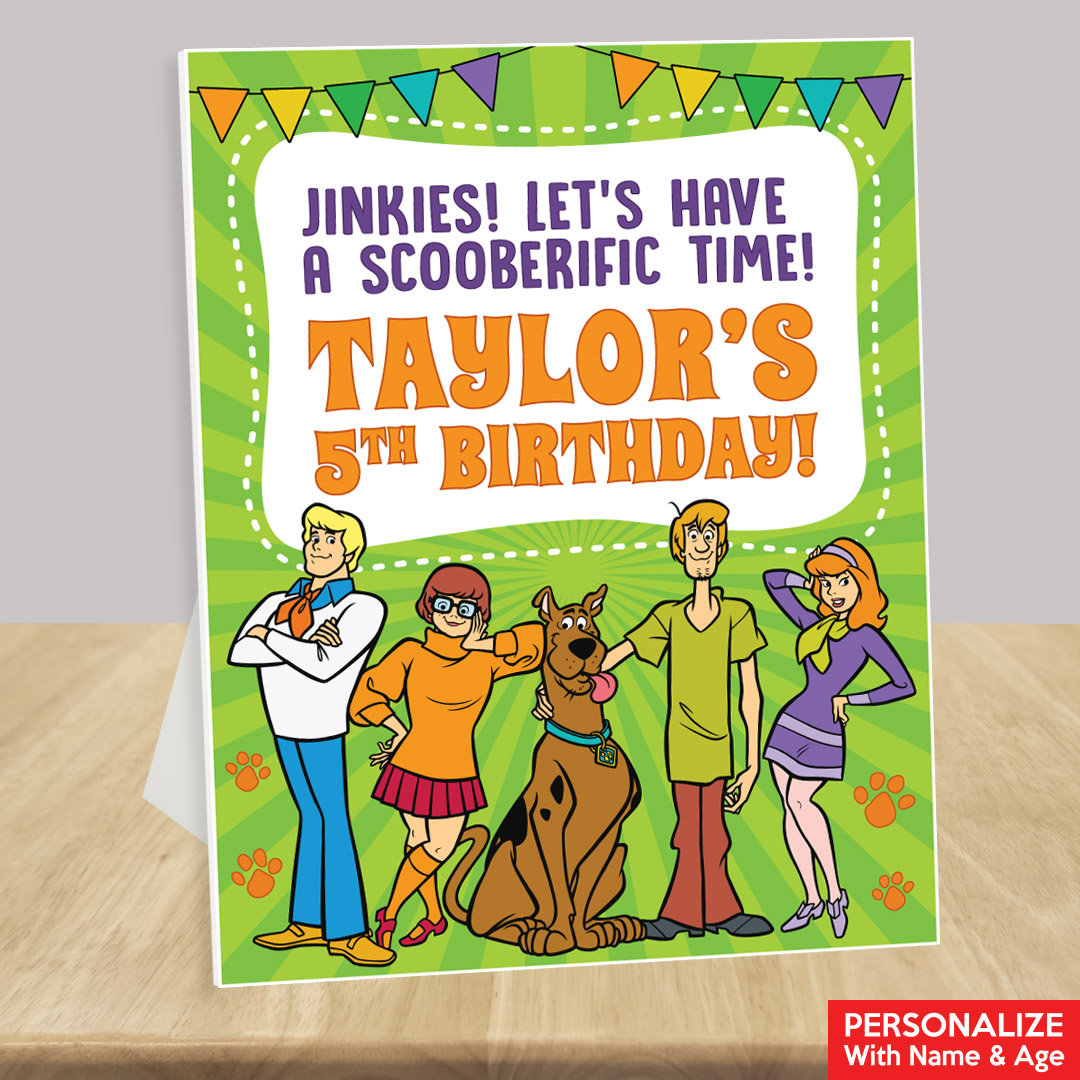 Scooby Doo Birthday Personalized Birthday 14