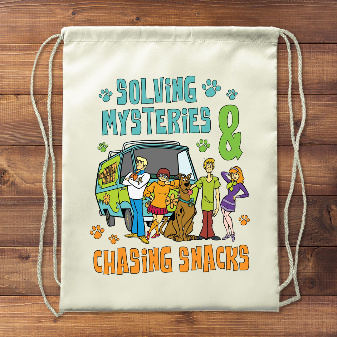Mystery Machine Drawstring Backpack