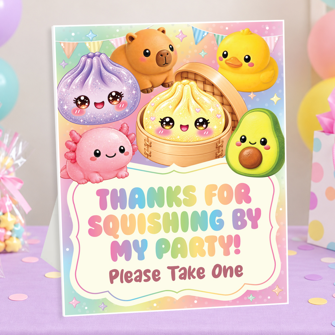 Dumpling Squishy Favours 14
