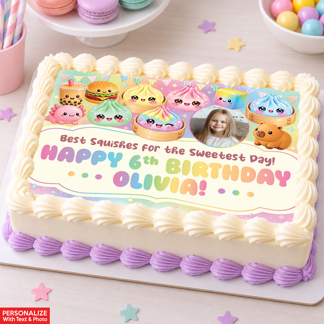 Dumpling Photo Personalized Edible Icing