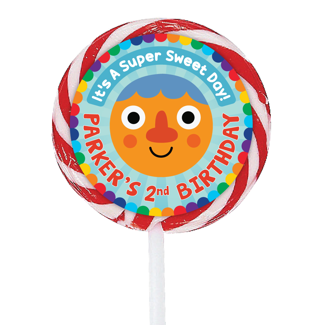 Super Simple Songs PERSONALIZED Lollipops - 12 Pk
