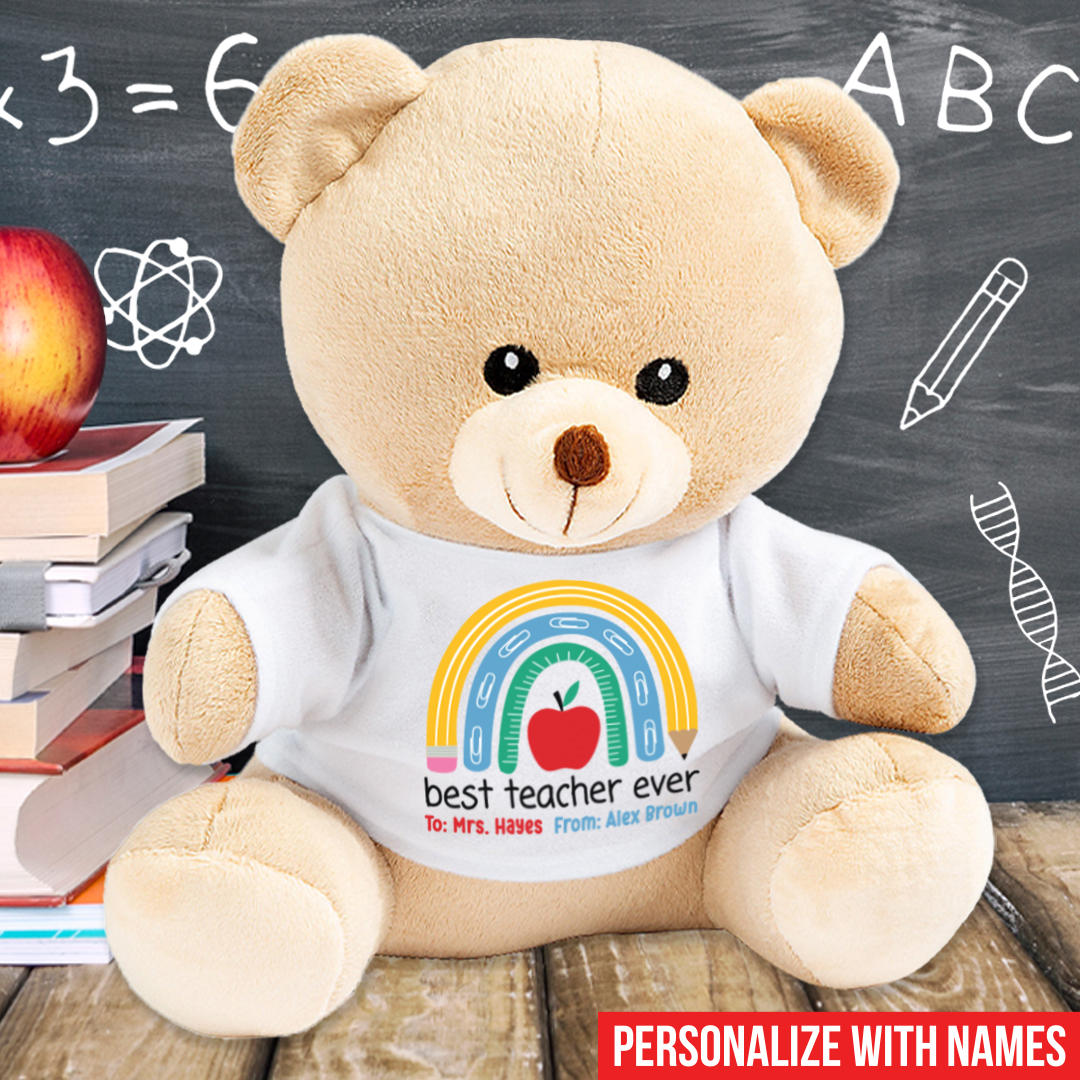 Personalized Teacher Rainbow 10