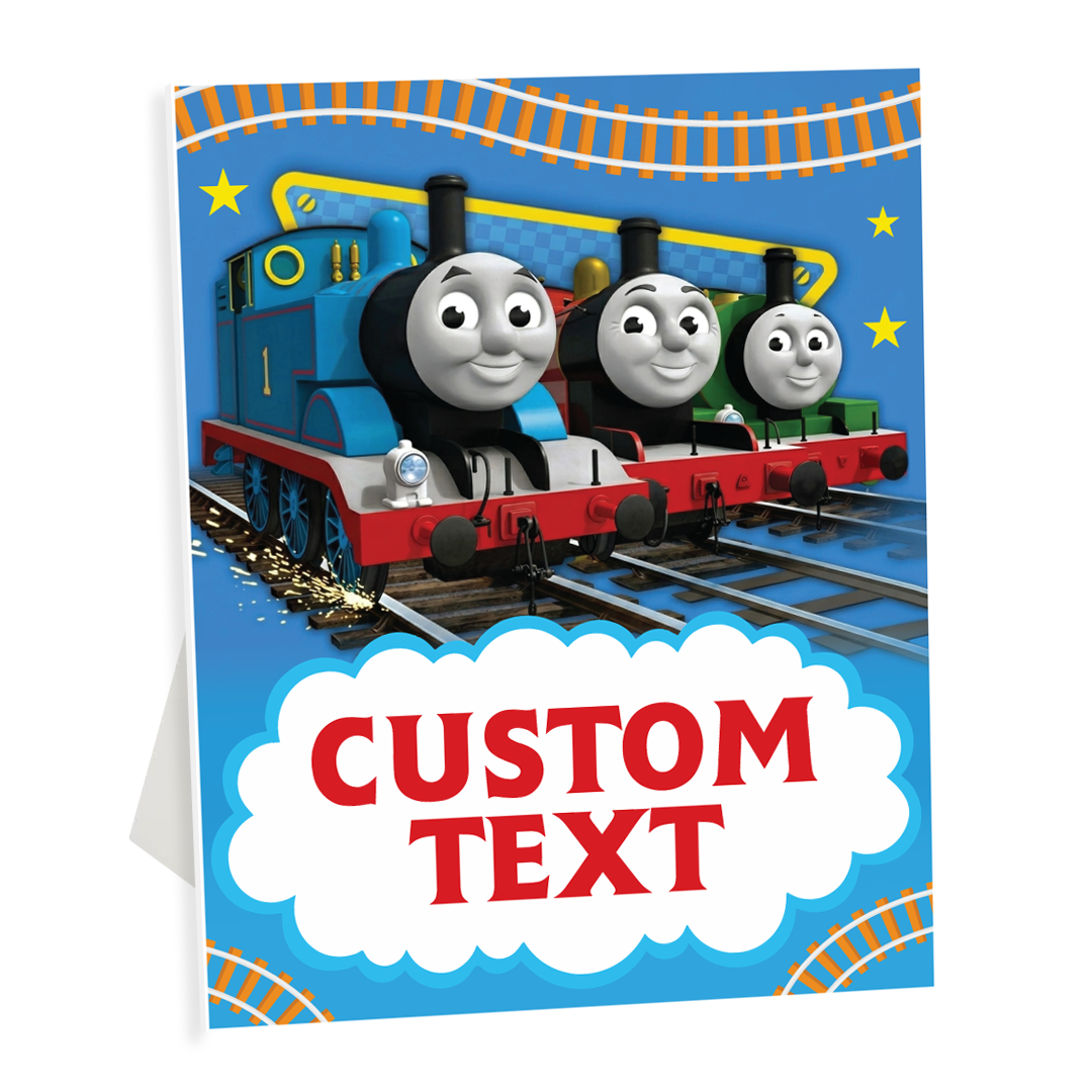 Thomas the Train Custom Text 14