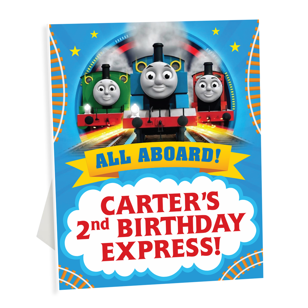 Thomas the Train Personalized Birthday 14