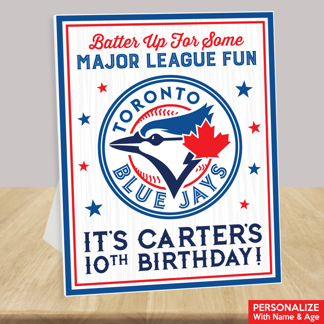 Toronto Blue Jays Baseball Personalized Birthday 14