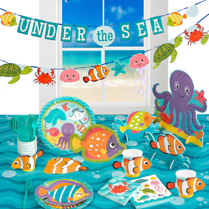 Razzle Dazzle Party Box: Theme Birthday Party: Under The Sea