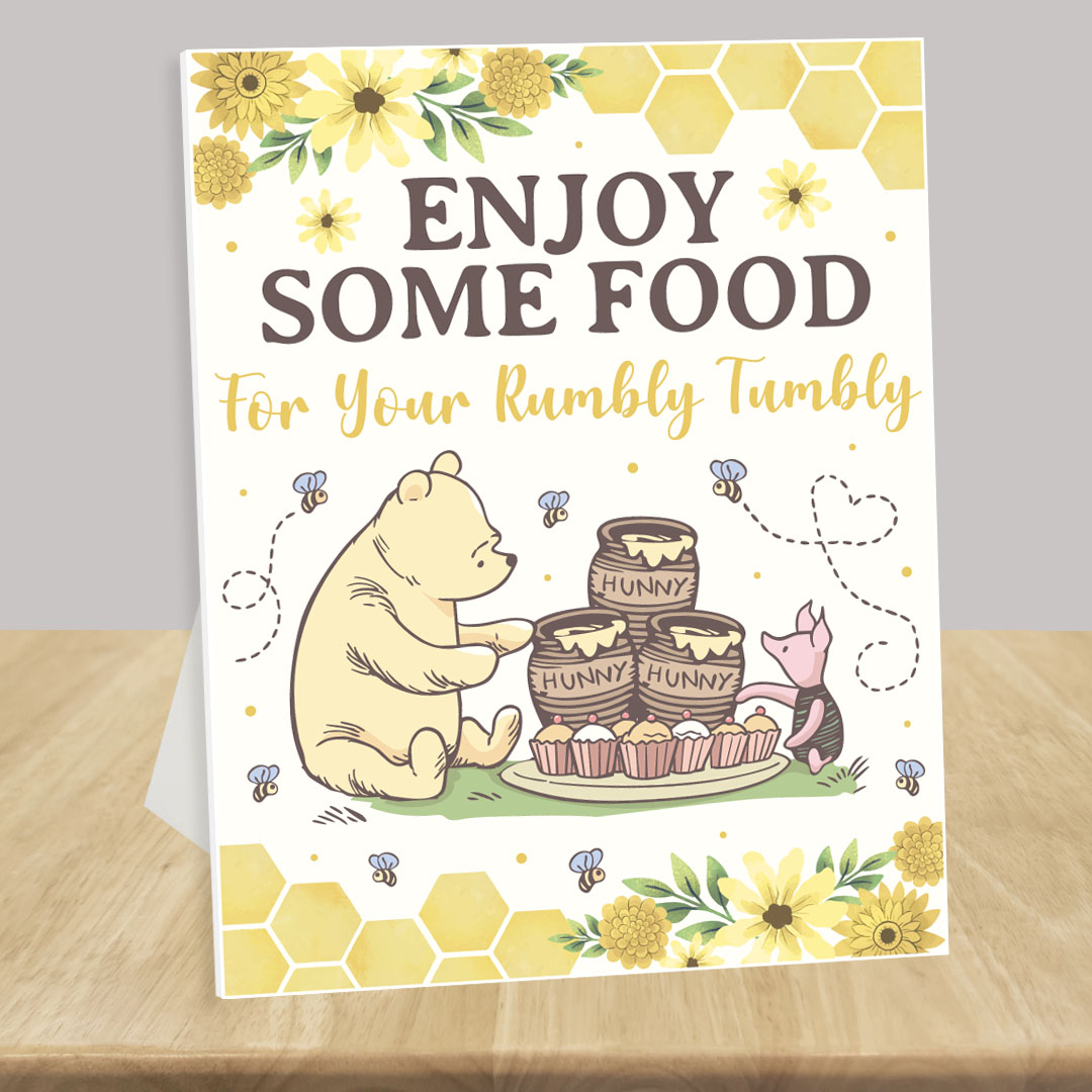 Vintage Pooh Rumbly Tumbly 14
