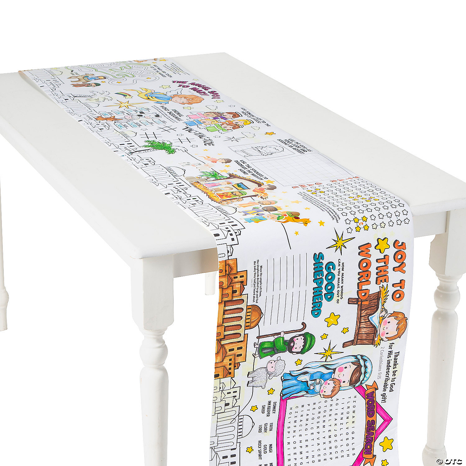 CYO Nativity Activity Table Runner Roll