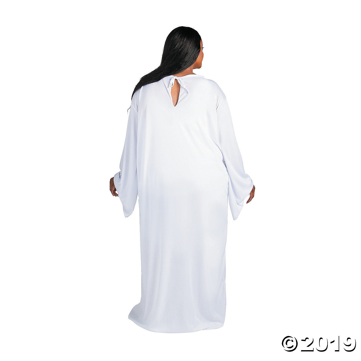 Adult's Plus Size White Nativity Gown