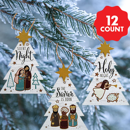 Rustic Nativity Wood 5