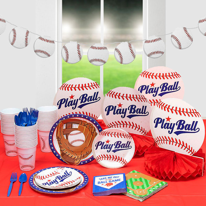 200 Pcs Baseball Napkins, Spots Themed Paty Supplies, 10