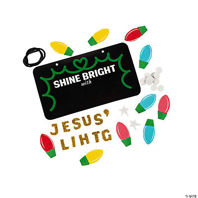 Be the Light Sign Craft Kit - 12 Pack