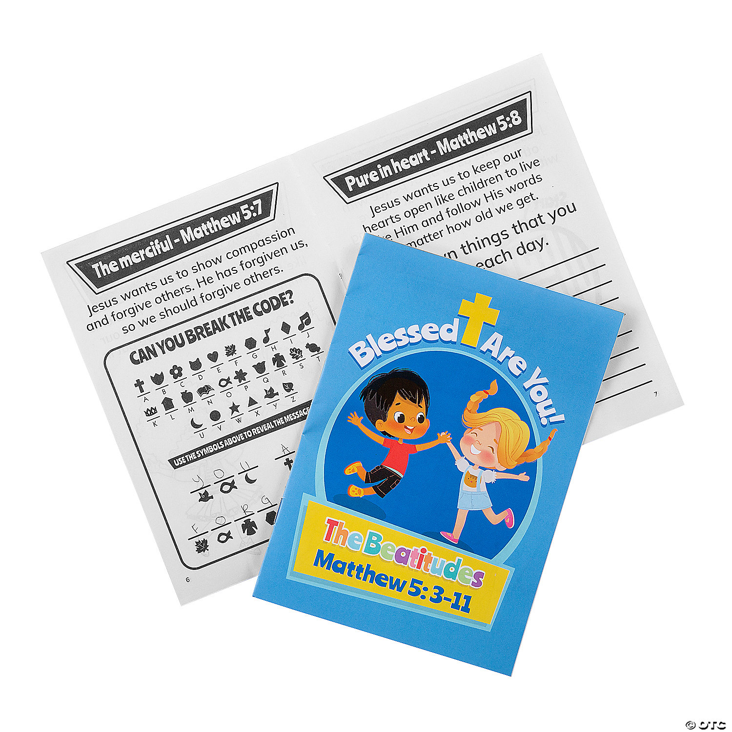 Beatitudes Activity Books for Kids – 12 Pack