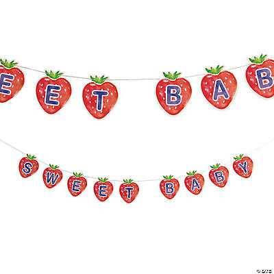 Berry Sweet Baby 7 Foot Banner