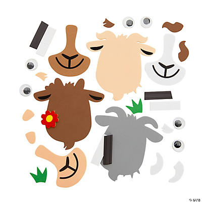 Billy Goat Magnet Craft Kit - 12Pk