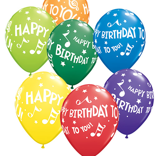 Happy Birthday Latex Balloons Party Supplies Canada - Open A Party