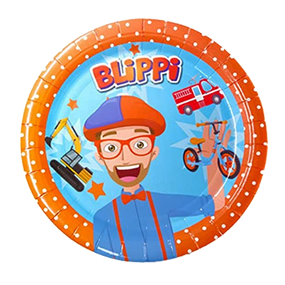 Blippi PERSONALIZED VINYL Bottle Labels - 10 PK Party Supplies Canada -  Open A Party