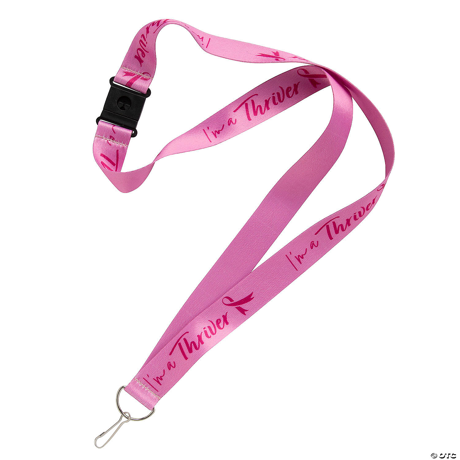 Breast Cancer Thriver Breakaway Lanyards-12Pk