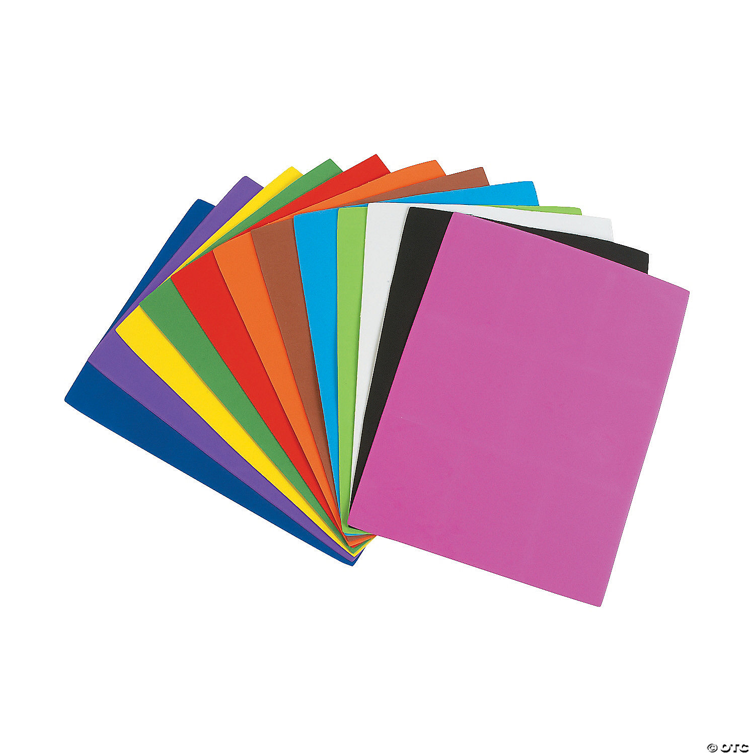 Bright Foam Sheets - 24Pk