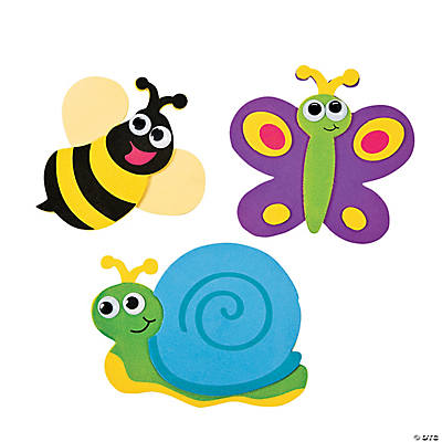 Butterfly & Bug Magnet Craft Kits for 12