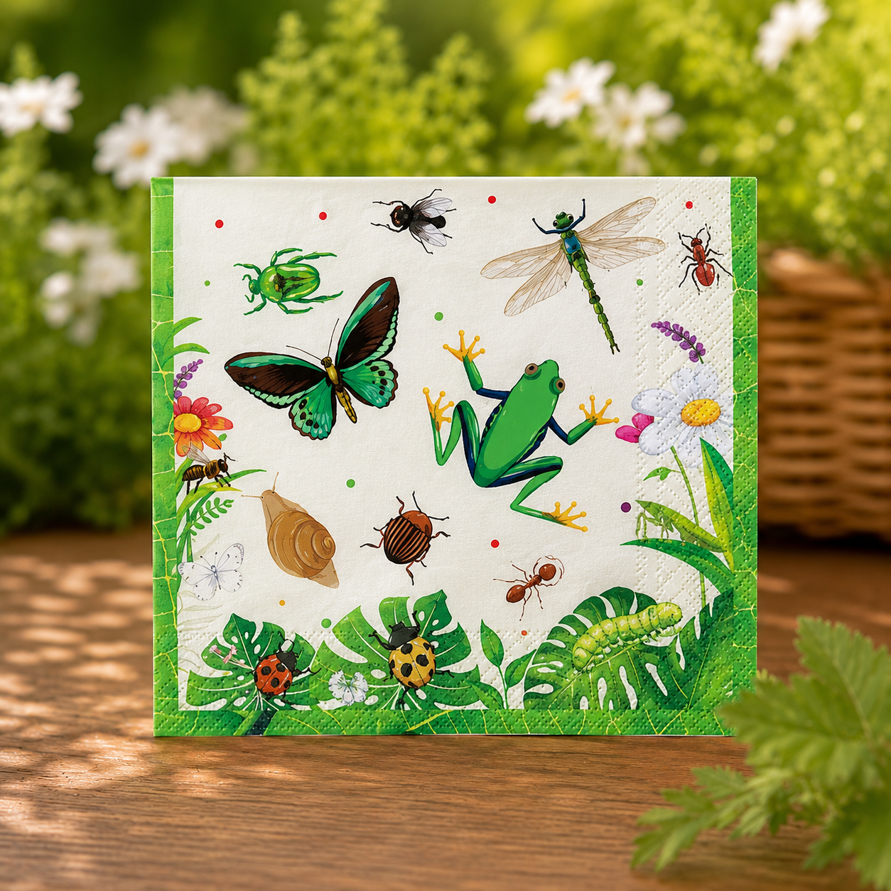 Bug Party Lunch Napkins - 10 PK