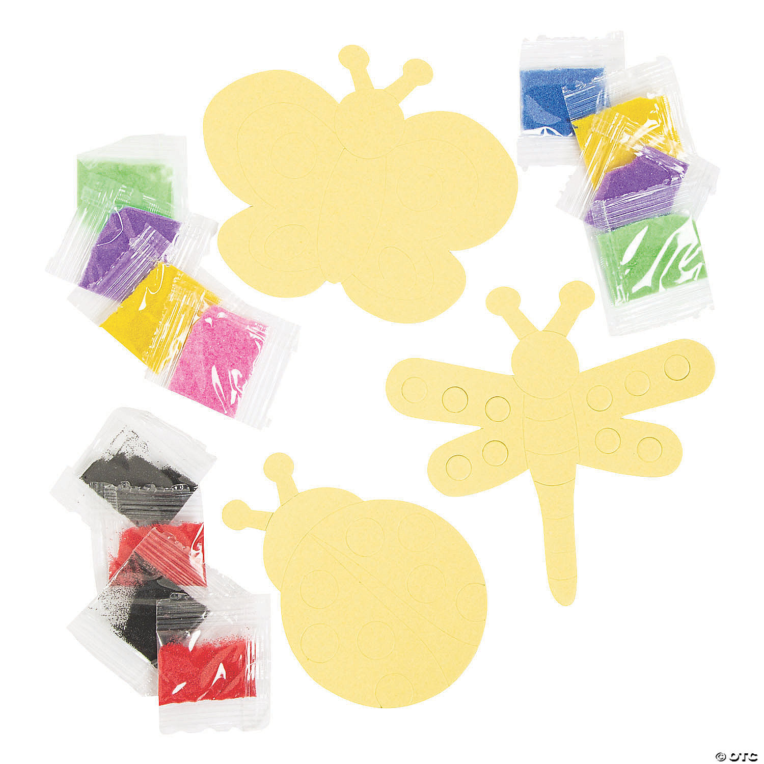 Bug Sand Art Craft Kit - 12Pk