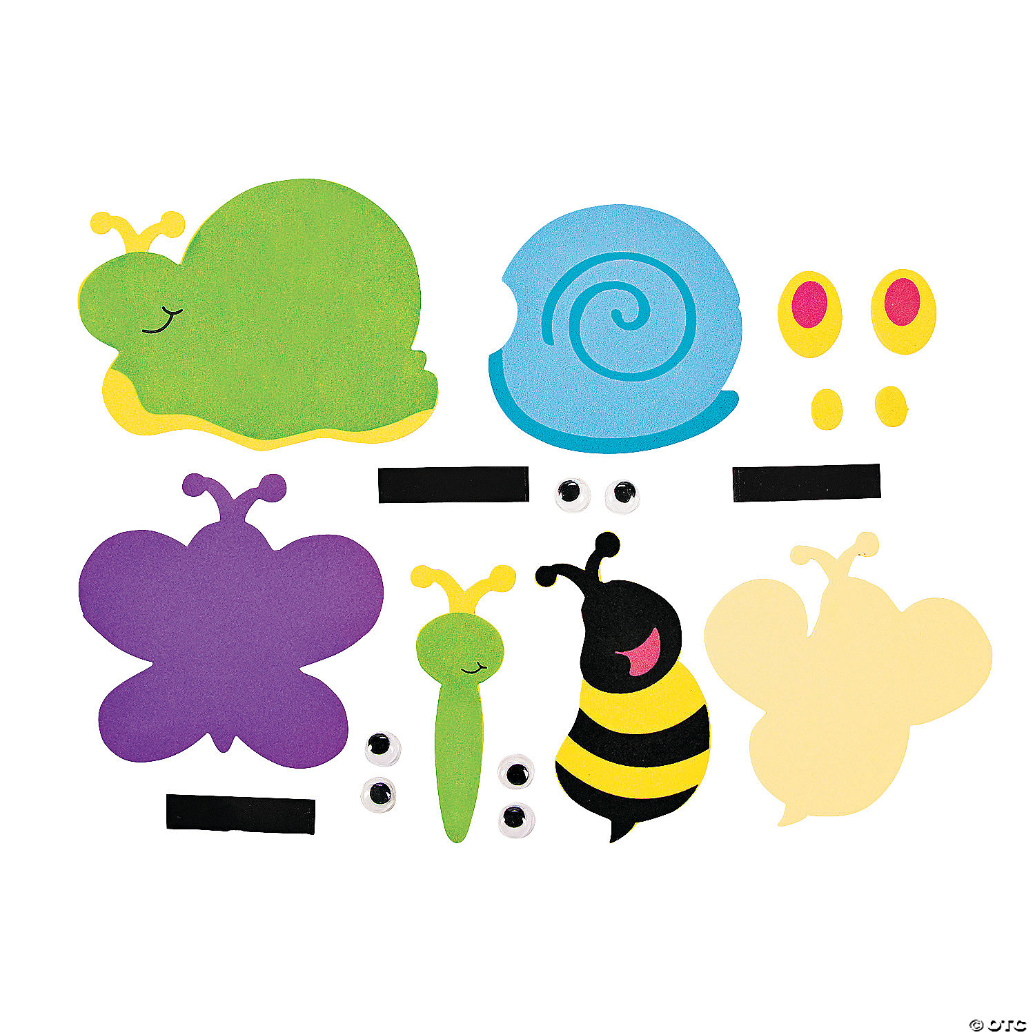 Bug Magnet Foam Craft Kit - 48Pk