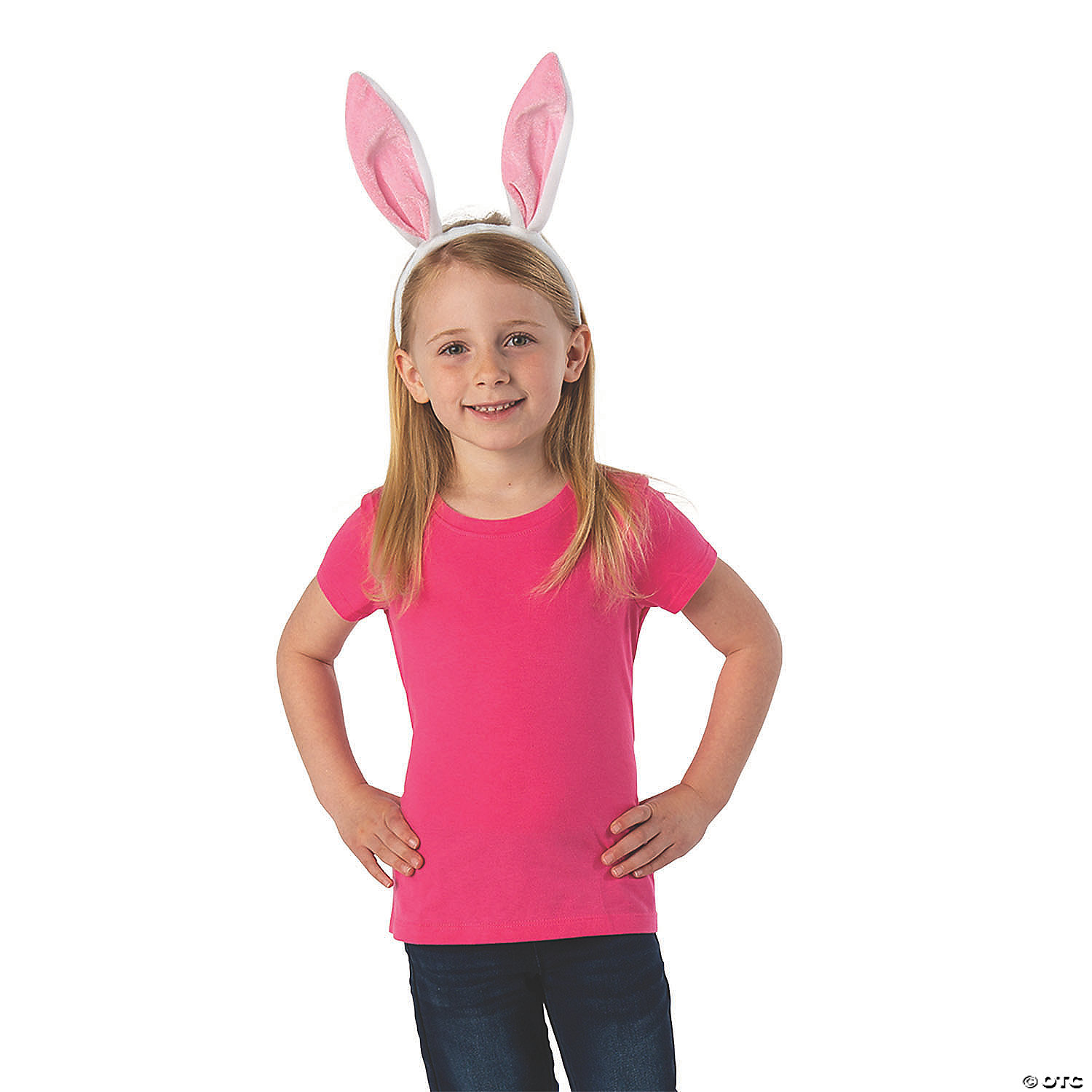 Plush Bunny Ear Headbands - BIG 50 PACK