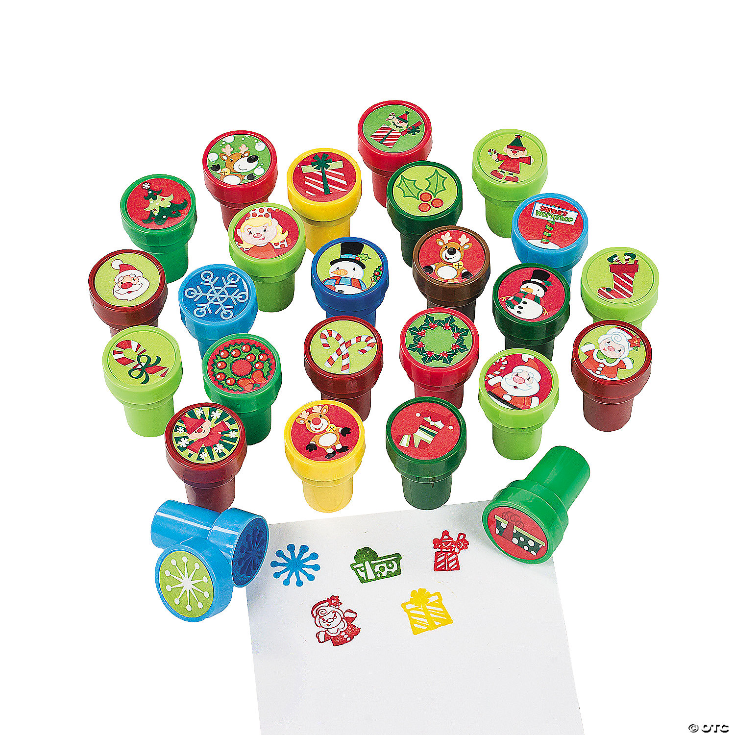 BULK Christmas Stamper Assortment-100Pk