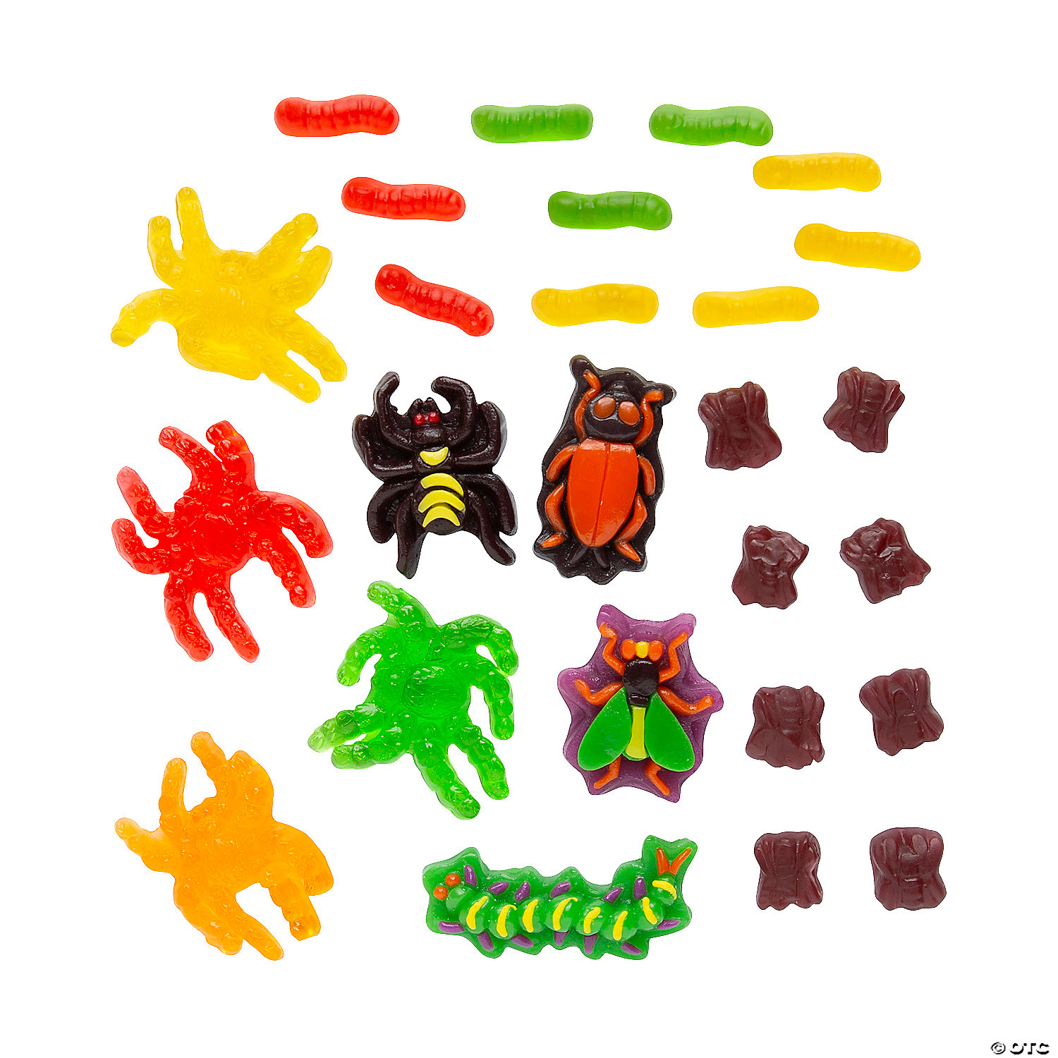 Halloween Creepy Crawly Candy Assortment-93 Pack
