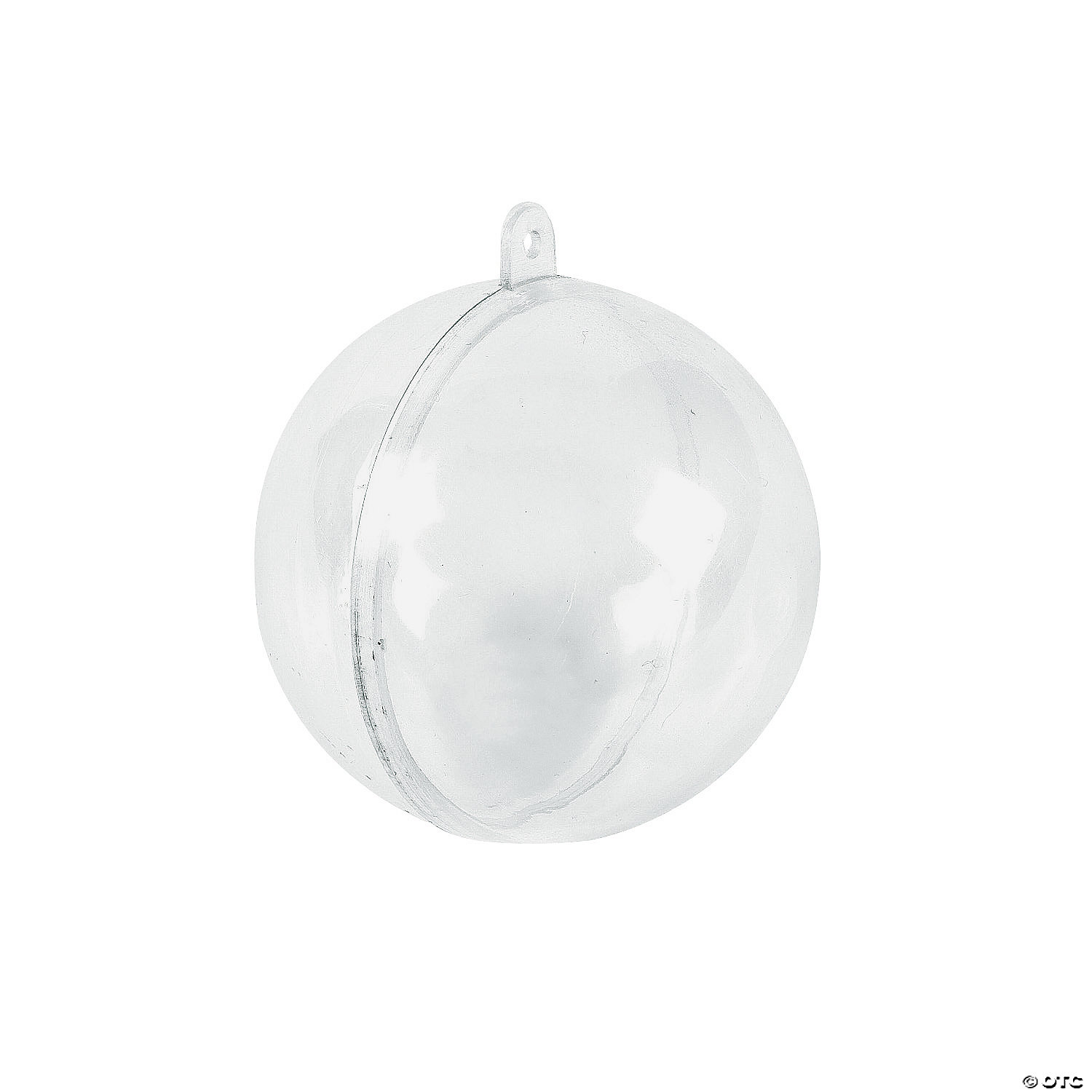 DIY Clear Christmas Ball Ornaments-96Pk
