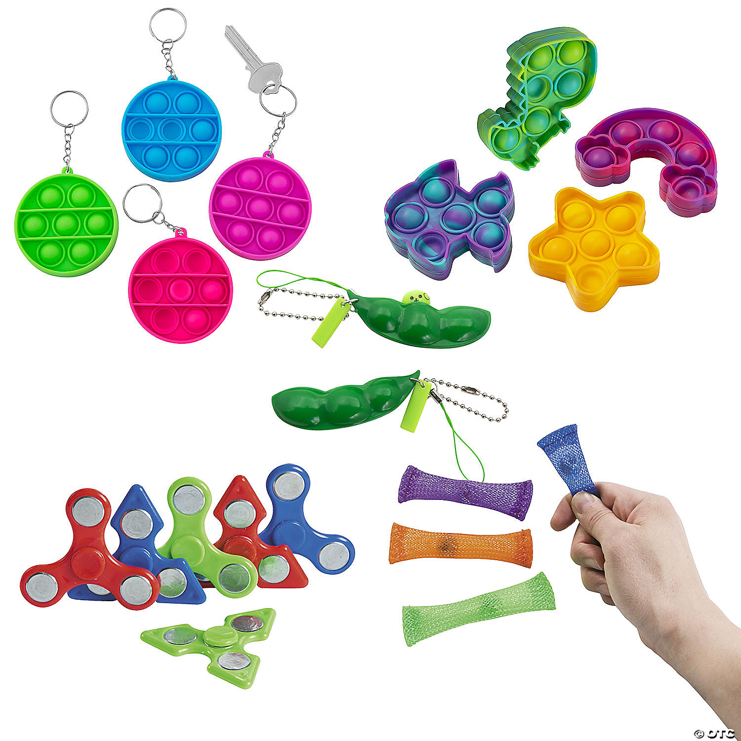 BULK Fidget Toy Kit Assortment - 120Pk