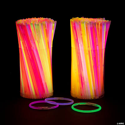 Bulk Glow Bracelet Assortment - 500Pk
