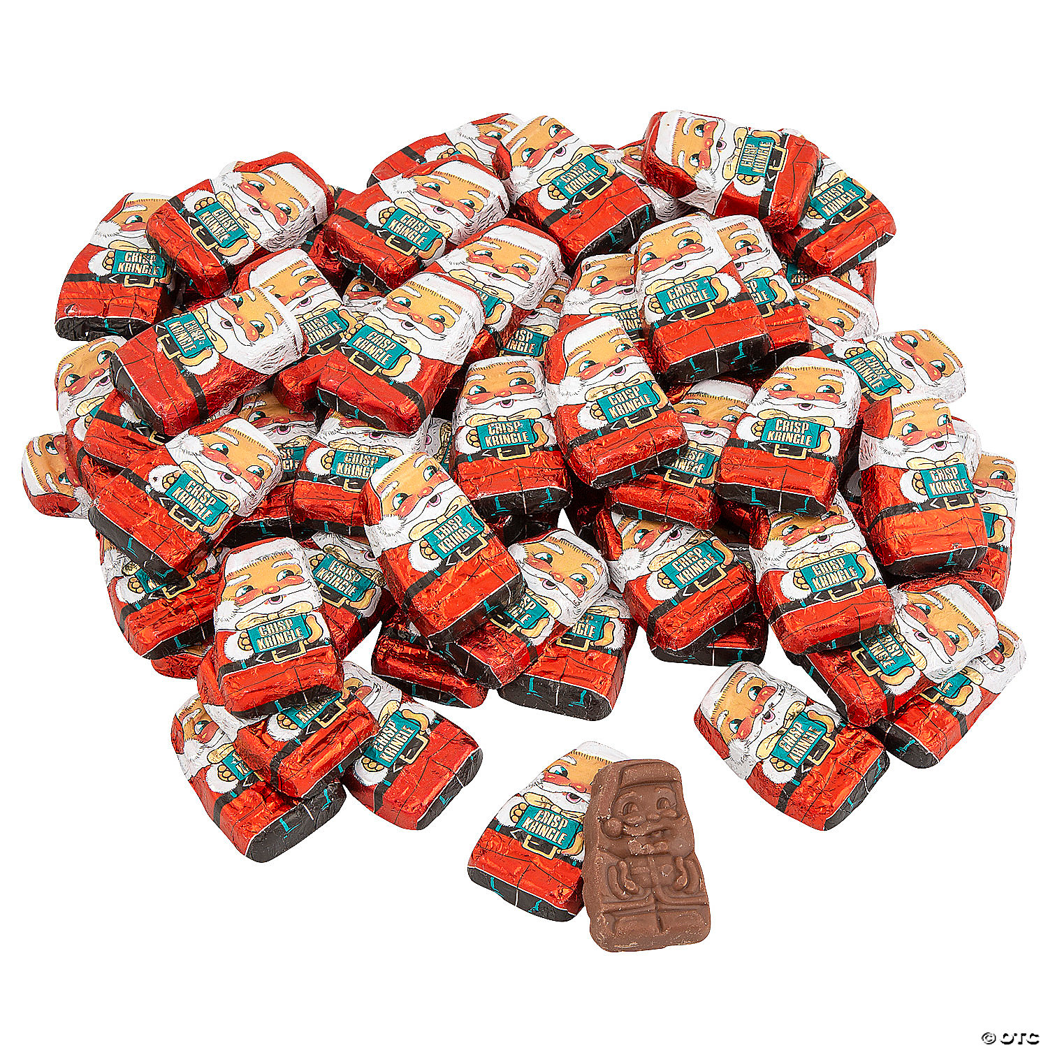 BULk Chocolate Santa Crips - 1368Pk