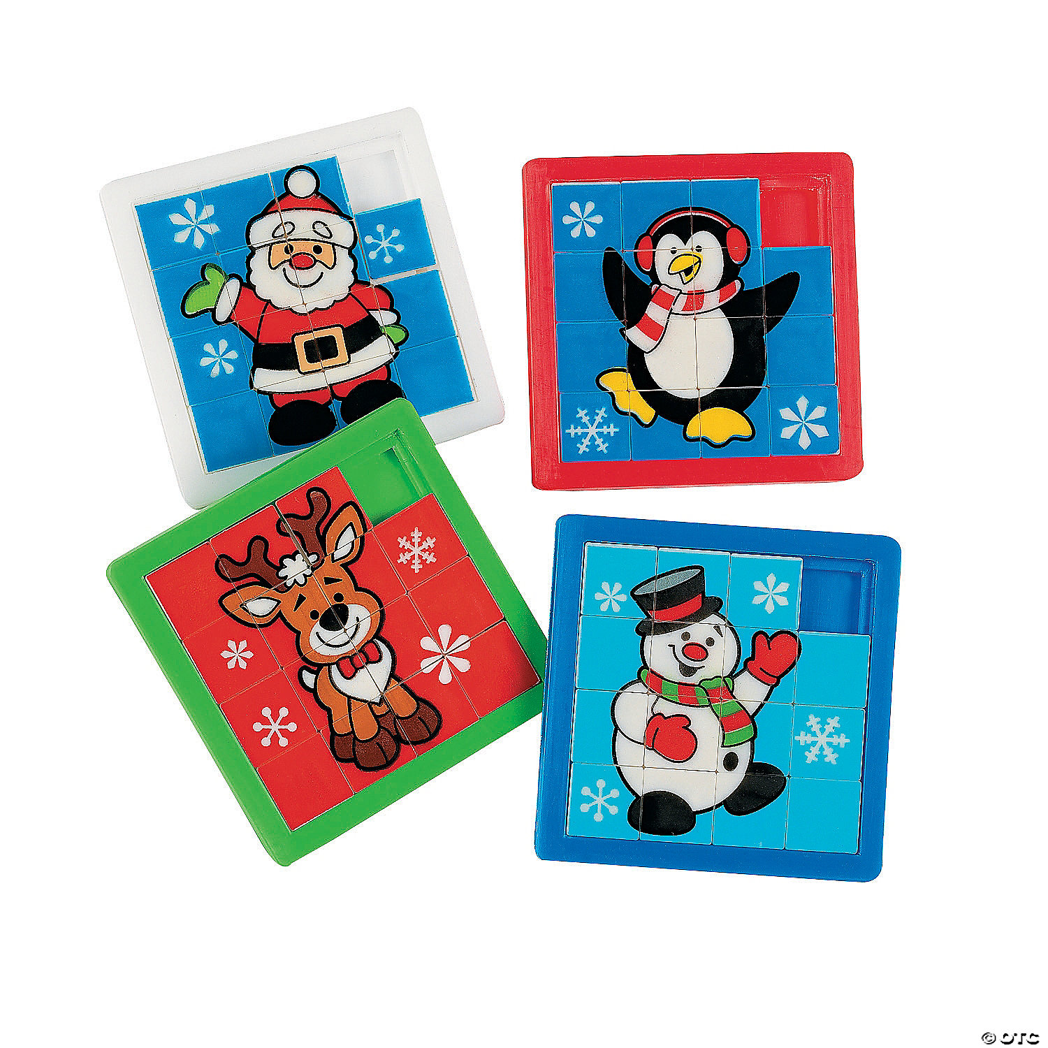 BULK Holiday Slide Puzzles - 144 Pack