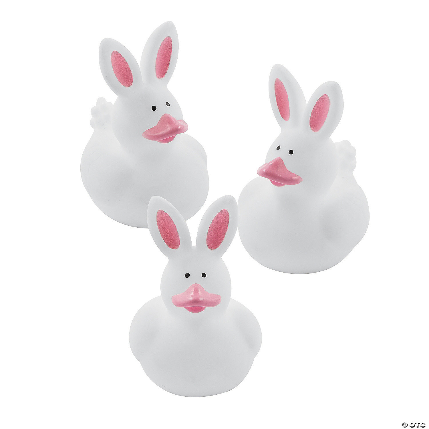 Bunny Rubber Ducks - 12Pk